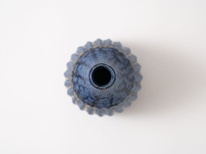 Single-Stem Vase Blue - Crafted By Kazuhito Yamamoto