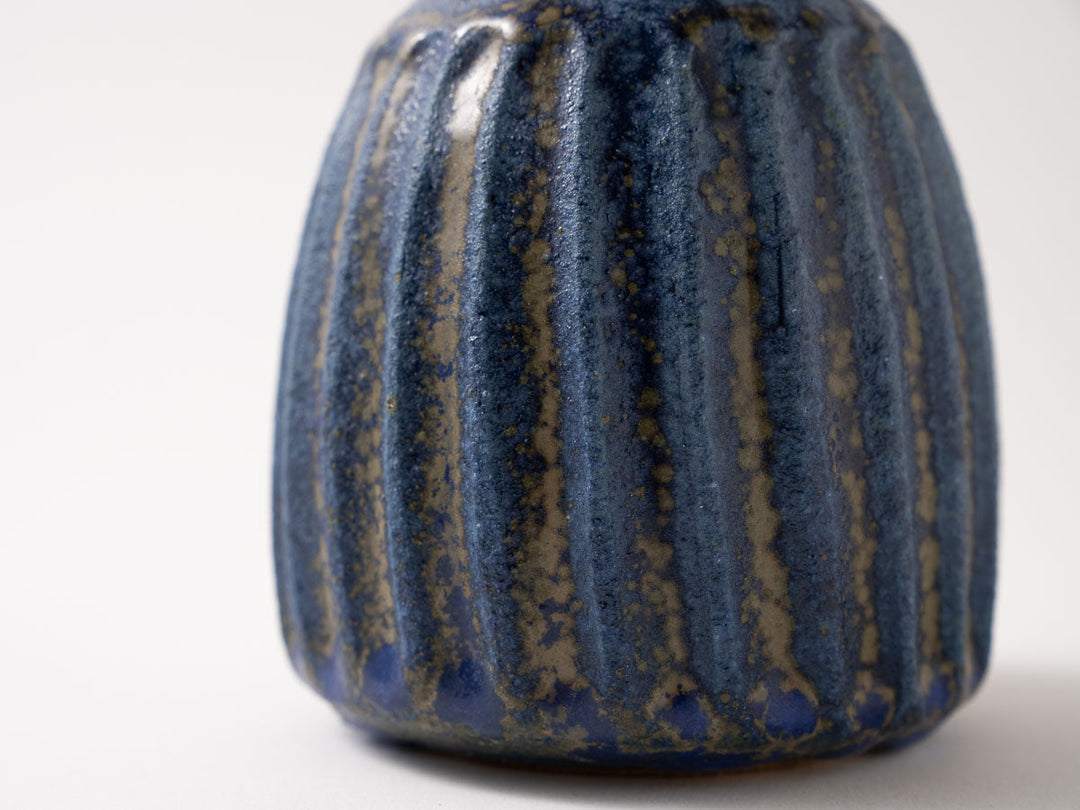 Single-Stem Vase Blue - Crafted By Kazuhito Yamamoto