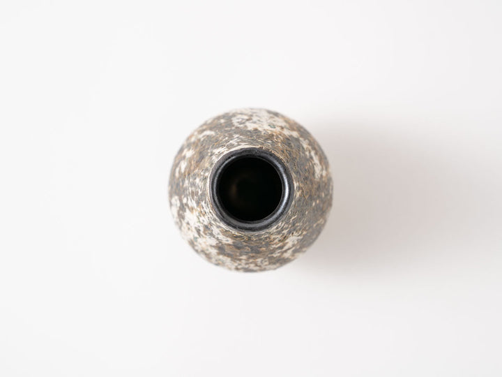 Slip-Painted Flower Vase - Crafted By Yuichi Hirai