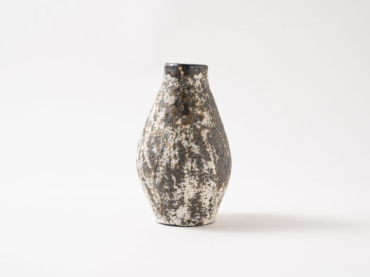 Slip-Painted Flower Vase - Crafted By Yuichi Hirai