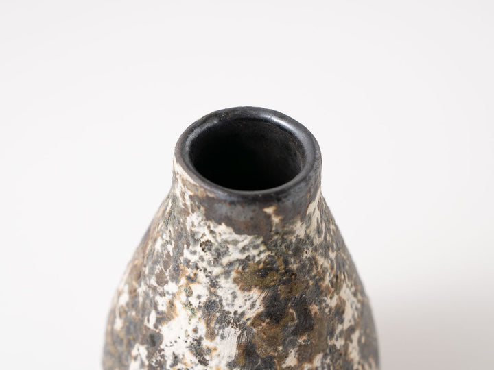 Slip-Painted Flower Vase - Crafted By Yuichi Hirai