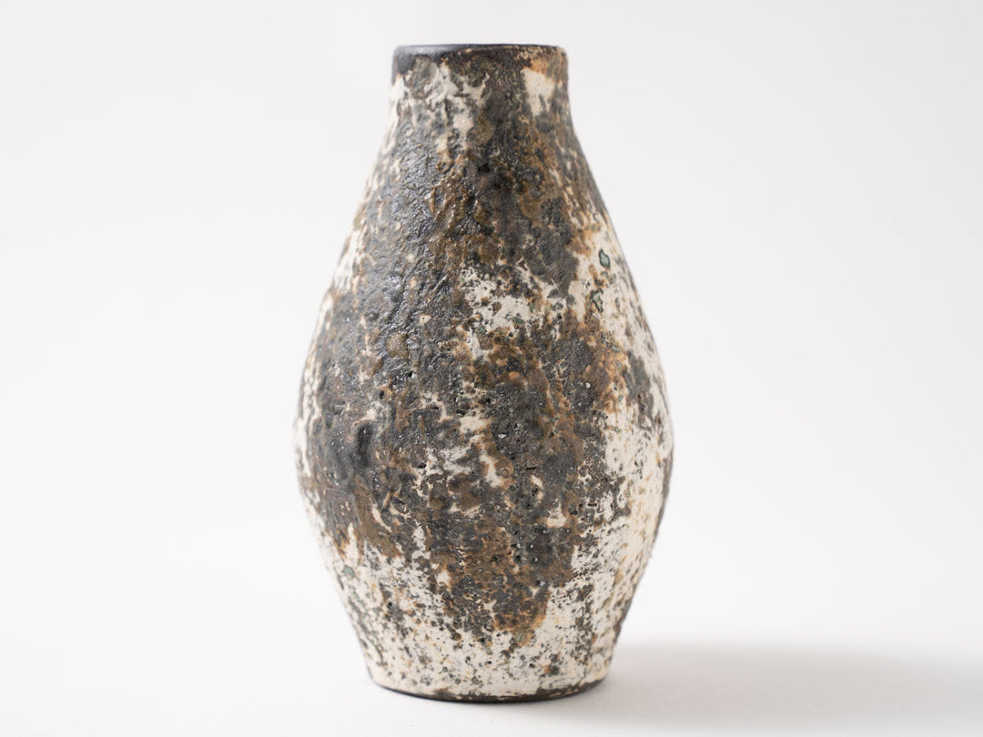 Slip-Painted Flower Vase - Crafted By Yuichi Hirai