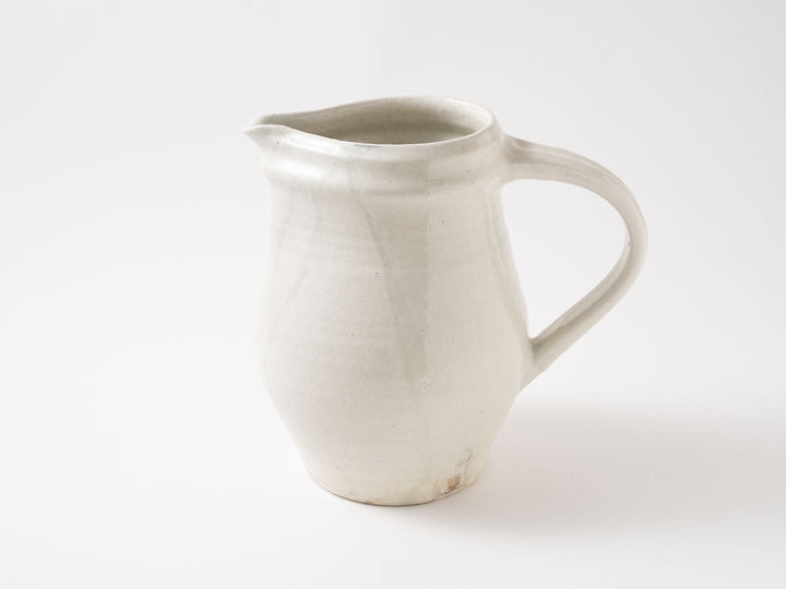 Iron-Speckled Pitcher Large (Round) - Crafted By Furutani Pottery