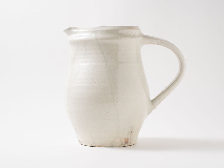 Iron-Speckled Pitcher Large (Round) - Crafted By Furutani Pottery