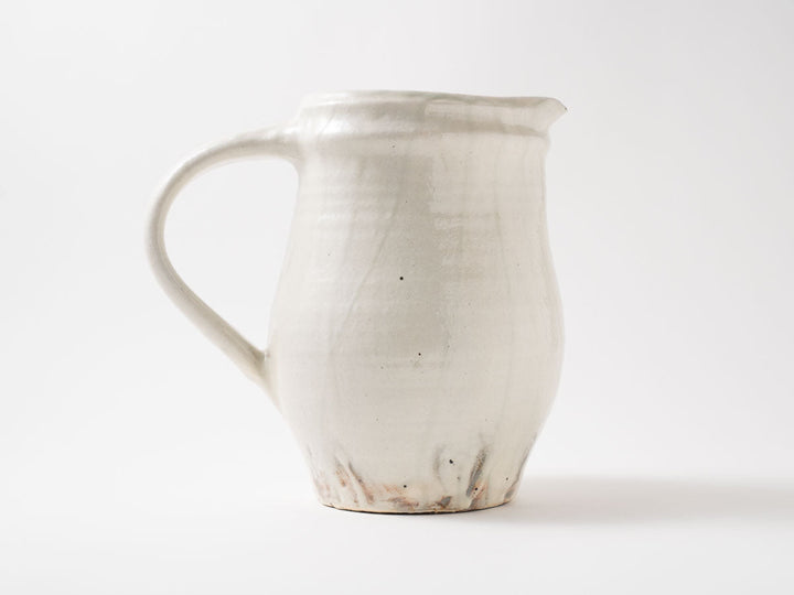 Iron-Speckled Pitcher Large (Round) - Crafted By Furutani Pottery