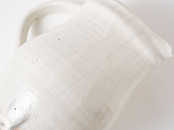 Iron-Speckled Pitcher Large (Round) - Crafted By Furutani Pottery