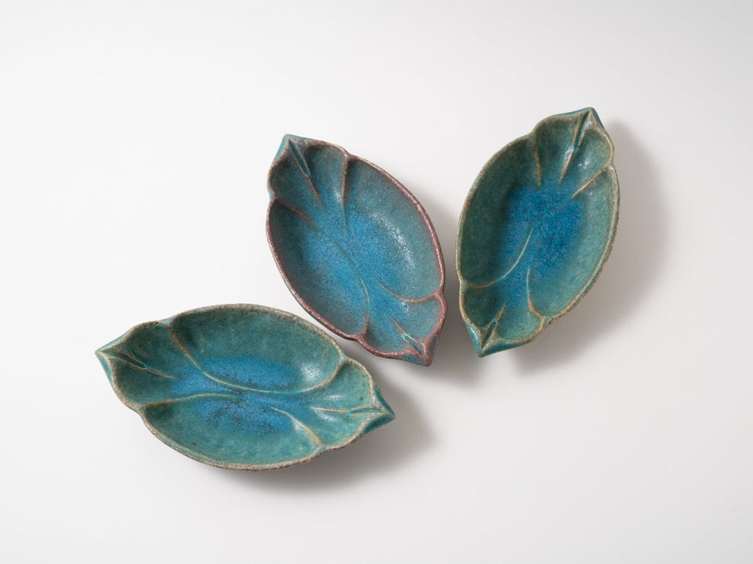 Lotus Oval Bowl Blue - Crafted By Jun Fujiwara