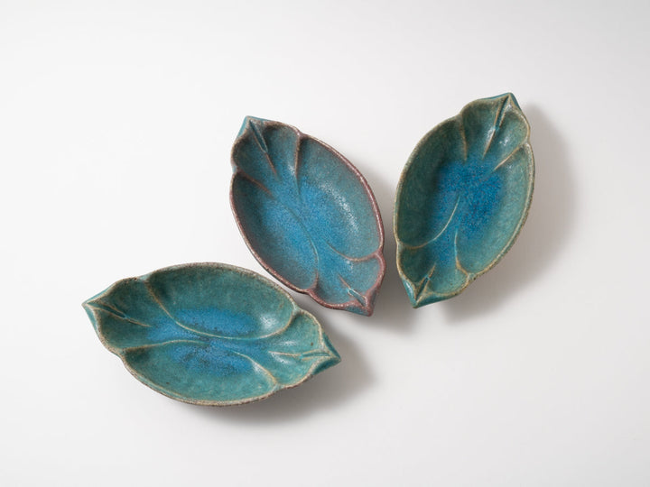 Lotus Oval Bowl Blue - Crafted By Jun Fujiwara