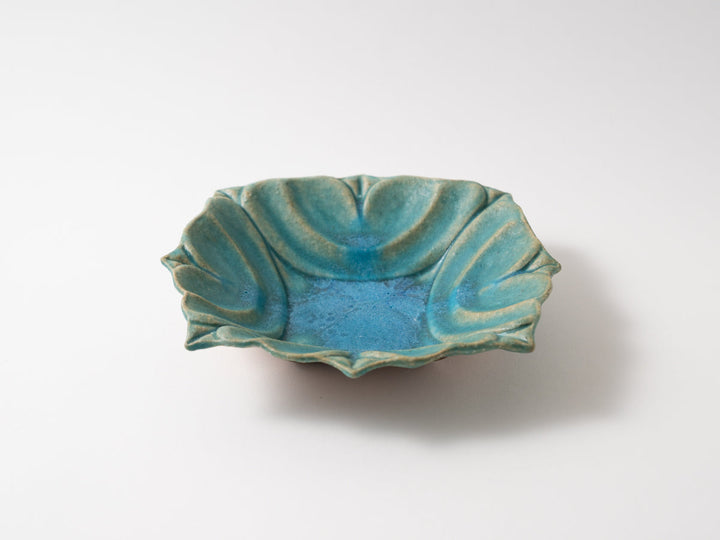 Heart Bowl Square L Blue - Crafted By Jun Fujiwara