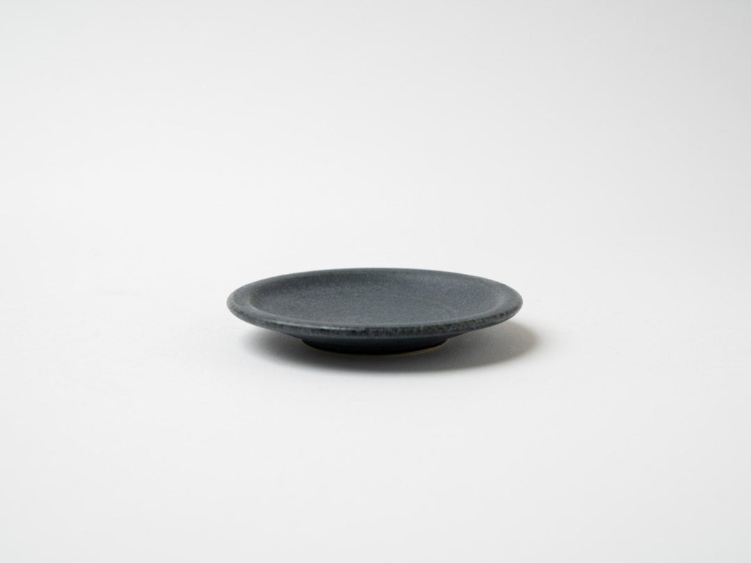 Gray navy Small Plate - Crafted By Fumiyama Kanae