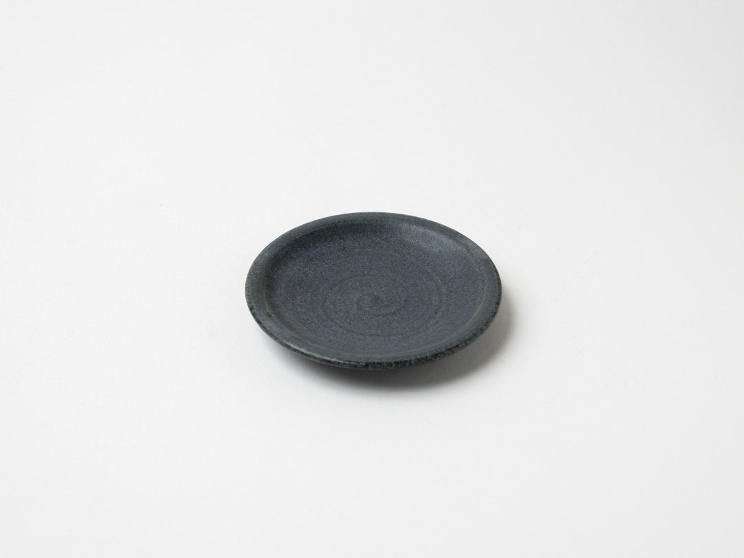 Gray navy Small Plate - Crafted By Fumiyama Kanae