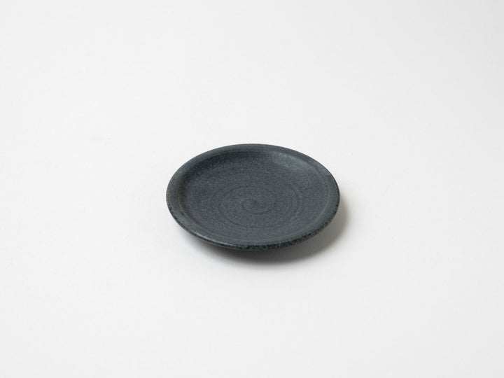 Gray navy Small Plate - Crafted By Fumiyama Kanae
