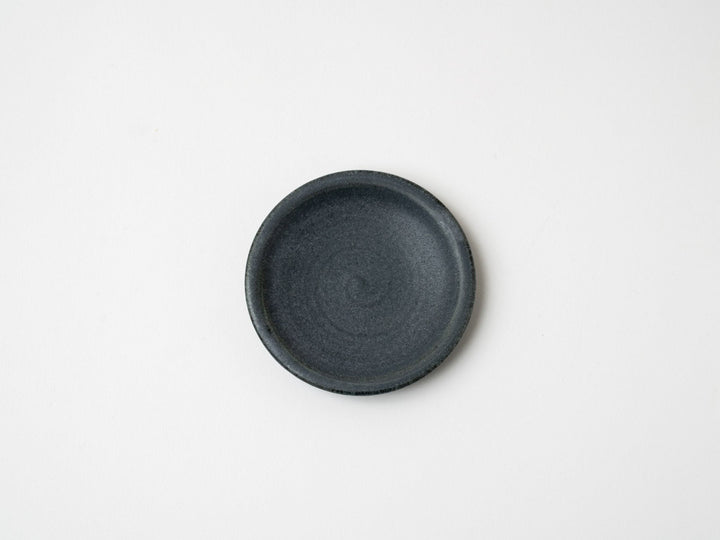 Gray navy Small Plate - Crafted By Fumiyama Kanae