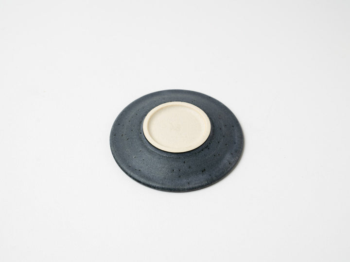Gray navy Small Plate - Crafted By Fumiyama Kanae