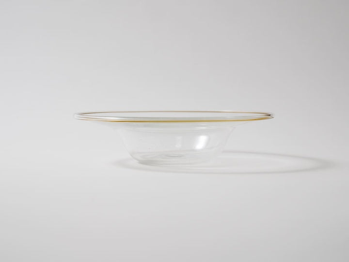 Rim Plate Clear — Hand-Glazed Japanese Pottery by My Store