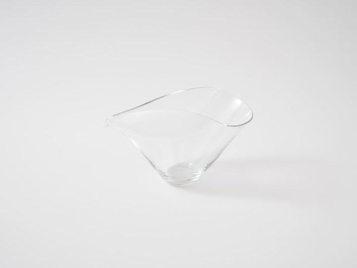 Katakuchi Sake Pourer ori Clear - Crafted By Yudai Koga