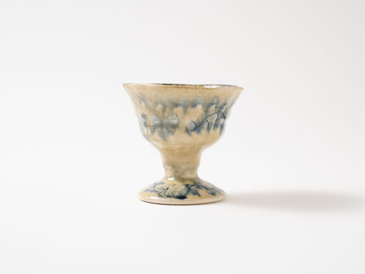 Hand Pinched Sake Cup Crafted By Tsubura Kagami — Hand-Glazed Japanese Pottery by Tsubura Kagami