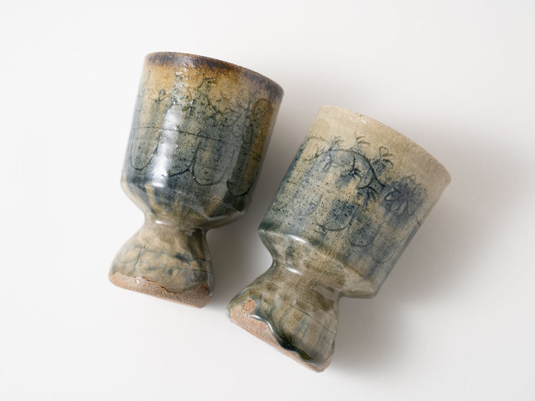Karakara Cup Crafted By Tsubura Kagami — Hand-Glazed Japanese Pottery by Tsubura Kagami