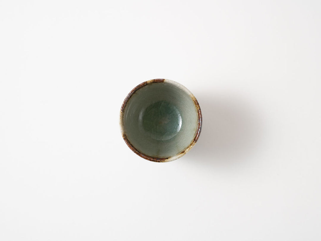Tea Cup Blue Crafted By Tsubura Kagami — Hand-Glazed Japanese Pottery by Tsubura Kagami