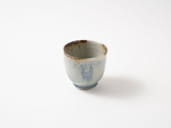 Tea Cup Blue Crafted By Tsubura Kagami — Hand-Glazed Japanese Pottery by Tsubura Kagami