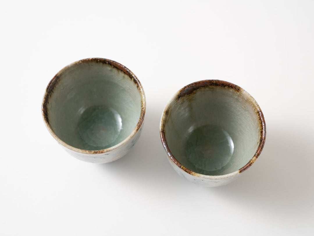 Tea Cup Blue Crafted By Tsubura Kagami — Hand-Glazed Japanese Pottery by Tsubura Kagami