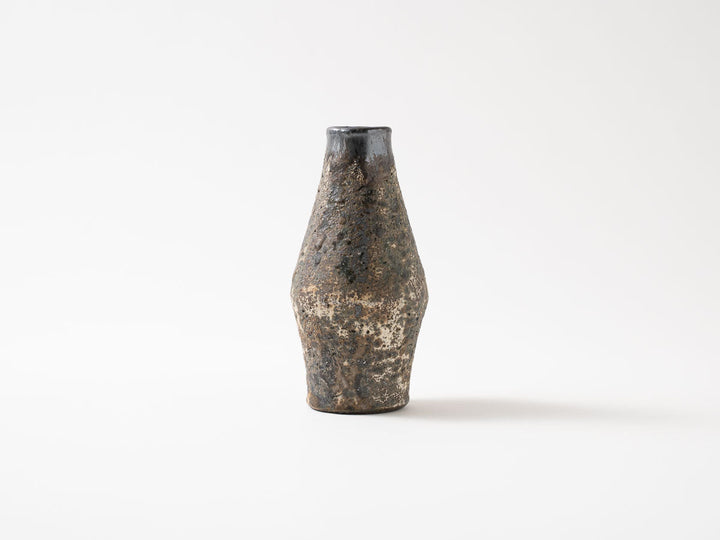 Earth Toned Vase Crafted By Yuichi Hirai