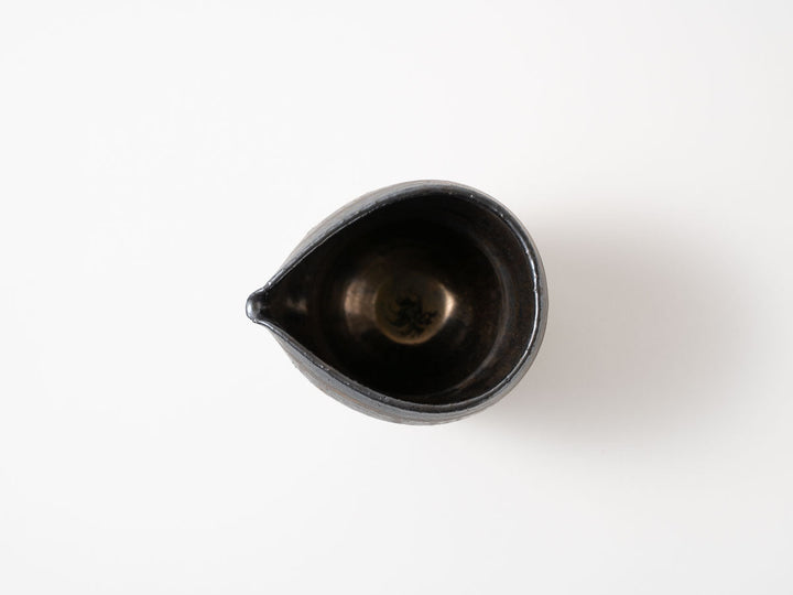 Earth Toned Katakuchi Sake Pourer Crafted By Yuichi Hirai