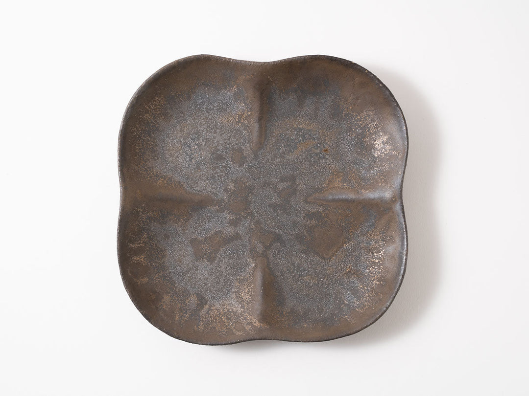 Rounded Square Plate L Mn - Crafted By Shizuka Fujiwara