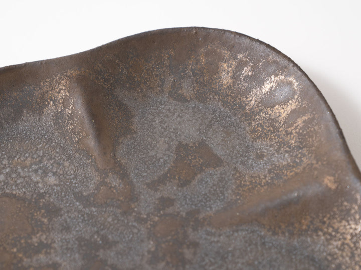 Rounded Square Plate L Mn - Crafted By Shizuka Fujiwara
