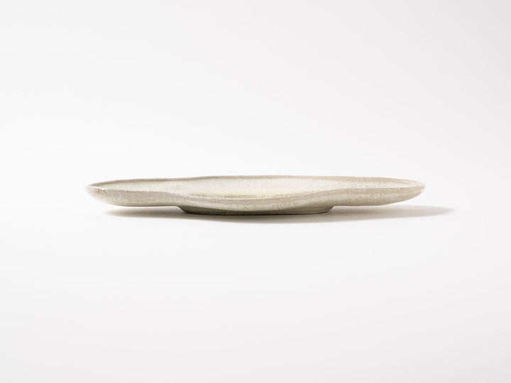 Diamond Plate Shallow White Matcha - Crafted By Shizuka Fujiwara
