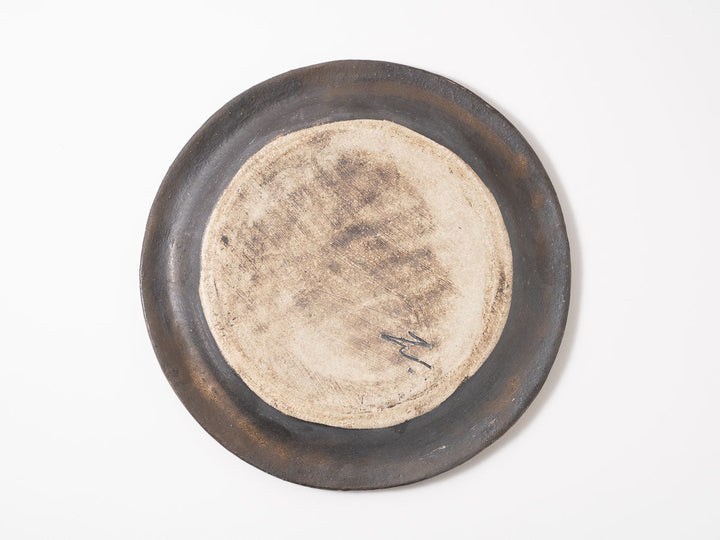 Round Rim Plate L Mn - Crafted By Shizuka Fujiwara