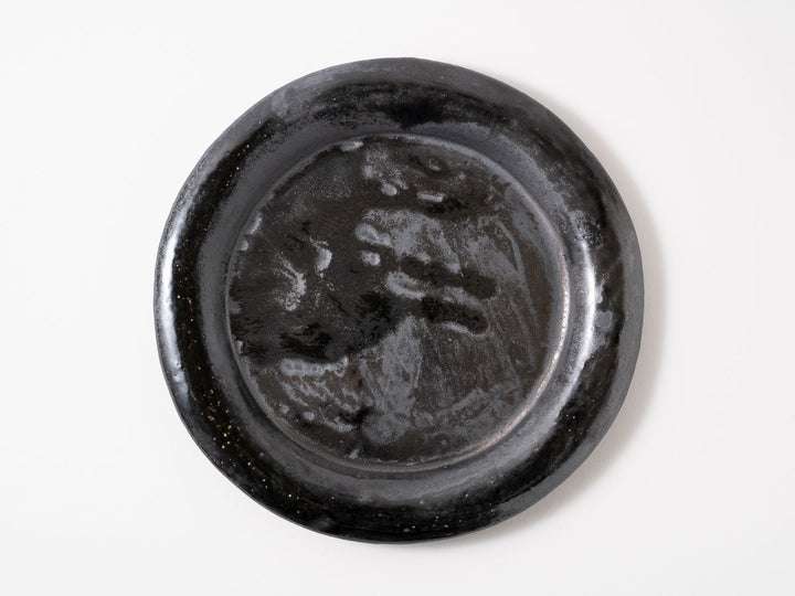 Round Rim Plate L Black - Crafted By Shizuka Fujiwara