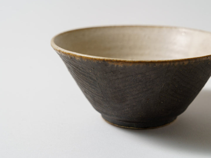 HB Rice Bowl Large brown - Crafted By Masaki Domoto