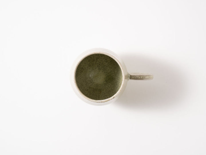 Footed Cup White Matcha - Crafted By Shizuka Fujiwara