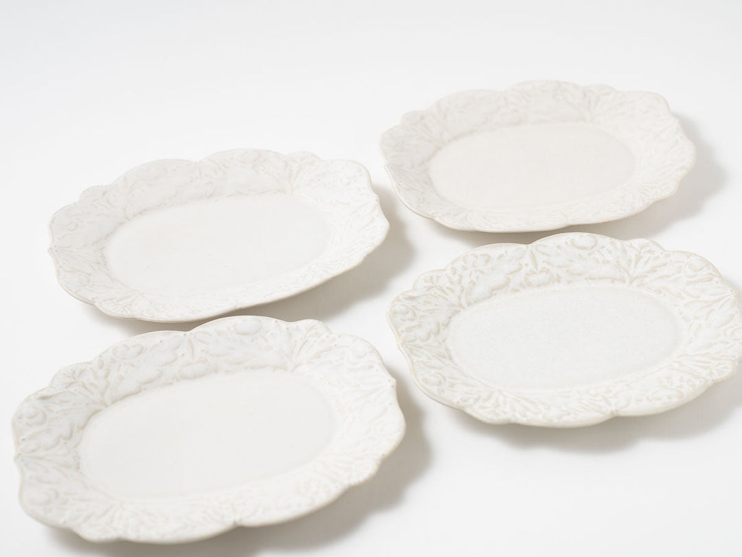 Bird Oval Plate - Crafted By Yui Higuchi