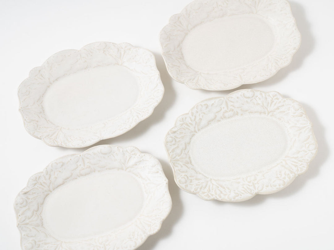 Bird Oval Plate - Crafted By Yui Higuchi