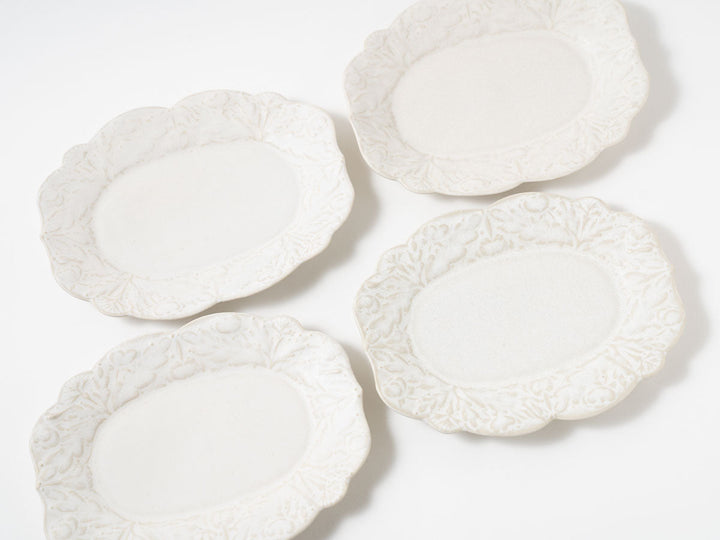 Bird Oval Plate - Crafted By Yui Higuchi