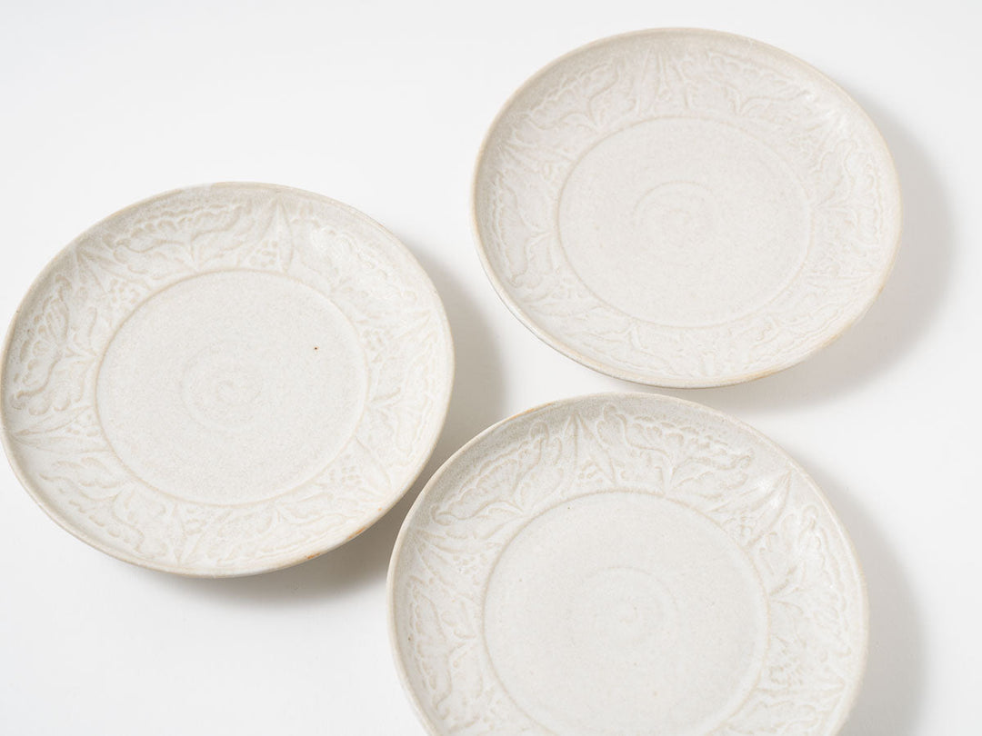 Floral Pattern 5-Sun Plate - Crafted By Yui Higuchi