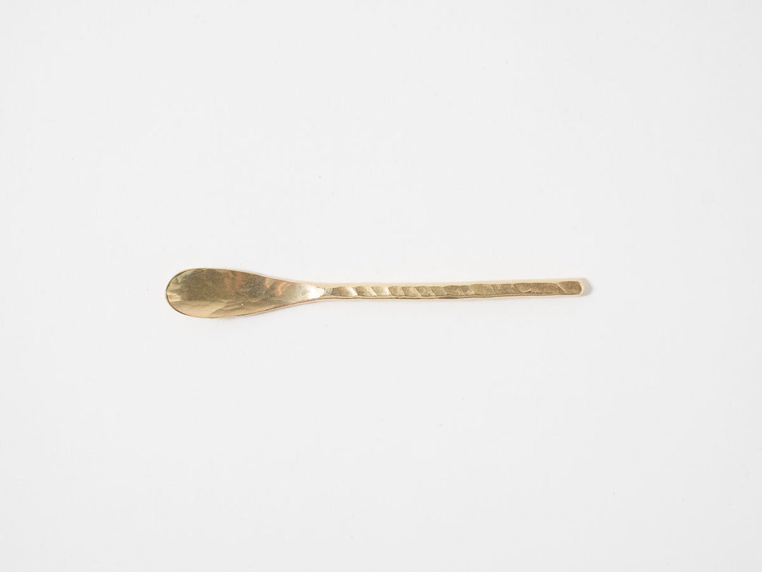 Brass Dessert Spoon - Crafted By Kiyoshi Haraguchi