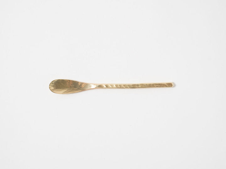 Brass Dessert Spoon - Crafted By Kiyoshi Haraguchi
