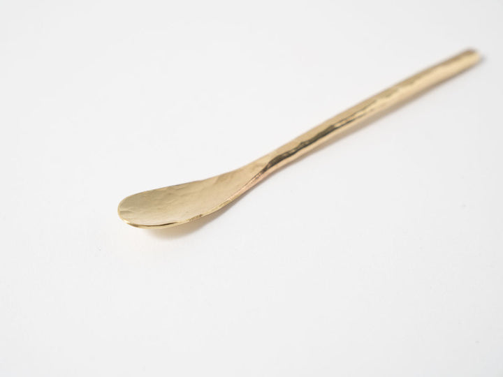Brass Dessert Spoon - Crafted By Kiyoshi Haraguchi