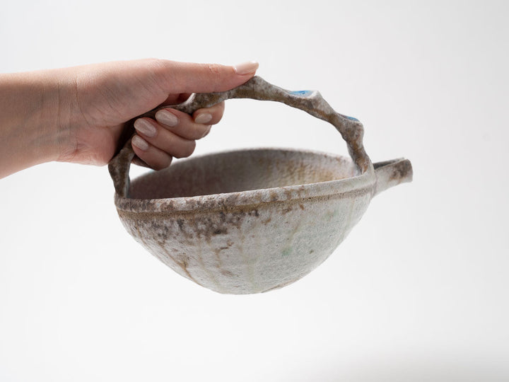 Handled Katakuchi Pouring Bowl - Crafted By Ryo Takahashi
