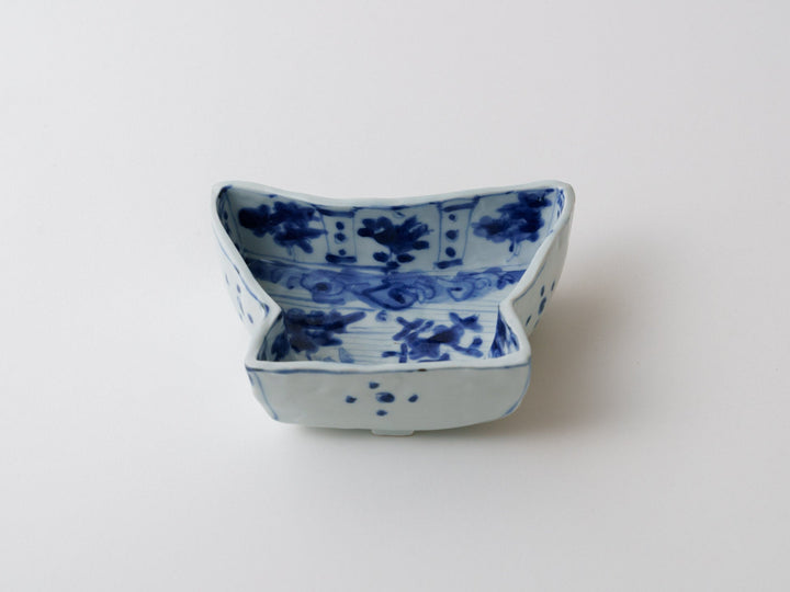 Underglazed Rabbit Footed Mukozuke - Crafted By Teiichiro Matsuo