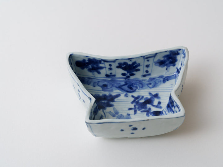 Underglazed Rabbit Footed Mukozuke - Crafted By Teiichiro Matsuo