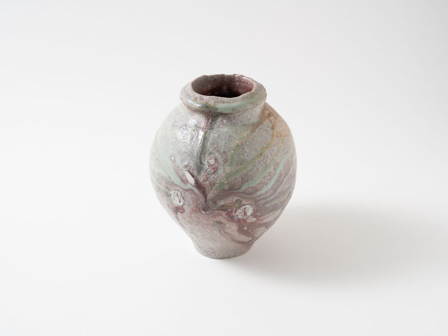 Flower Vase b — Hand-Glazed Japanese Pottery by Ryo Takahashi