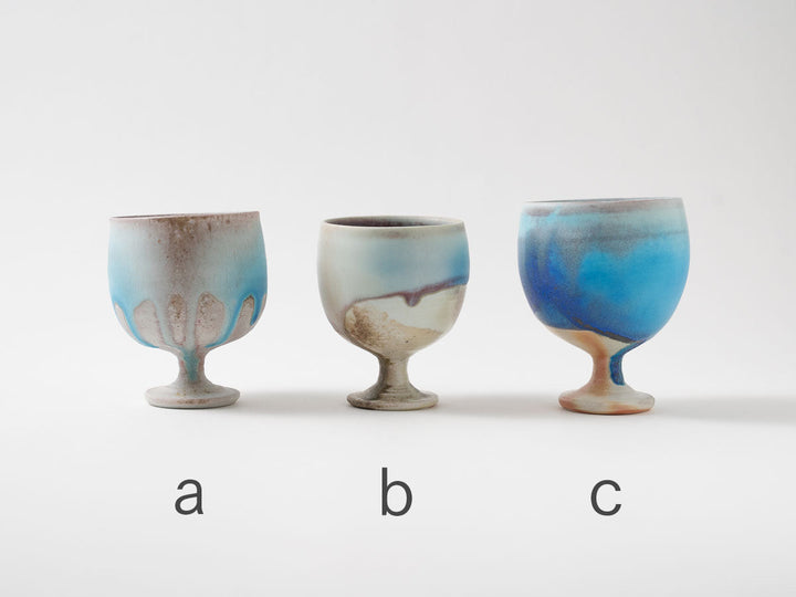 Footed Cup — Wood-Fired Japanese Pottery by Ryo Takahashi
