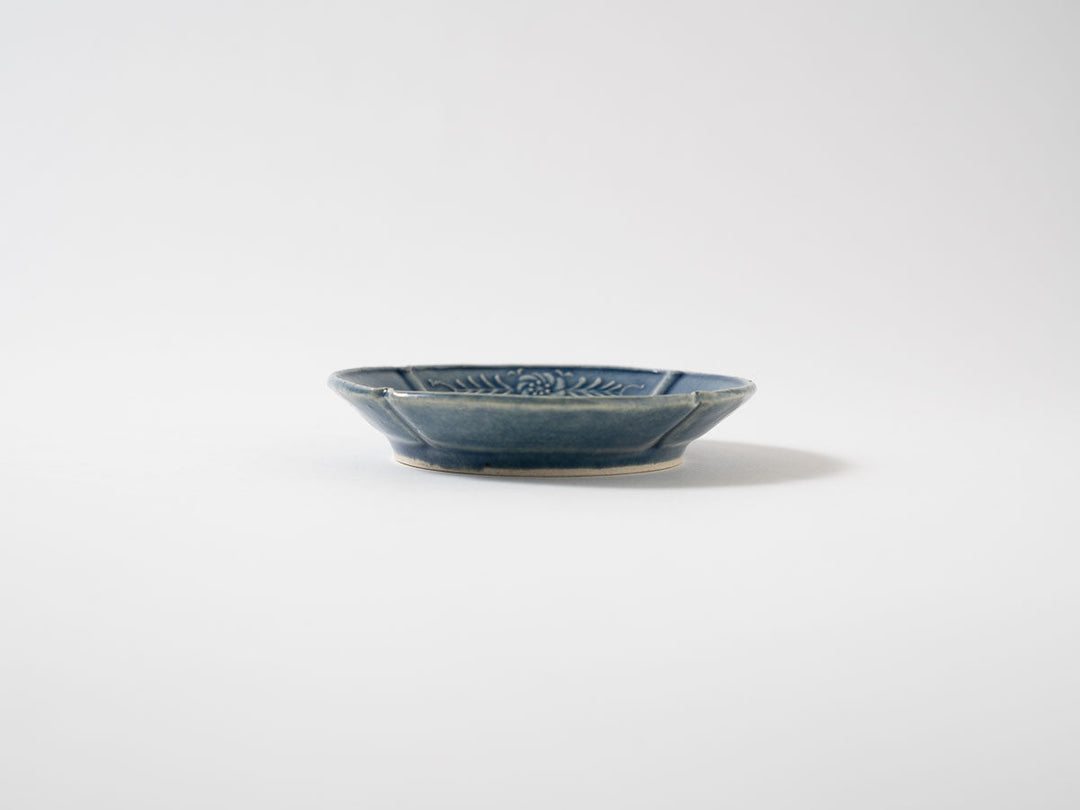 Four-Petal Motif Square Small Plate - Crafted By Hitomi Yamazaki