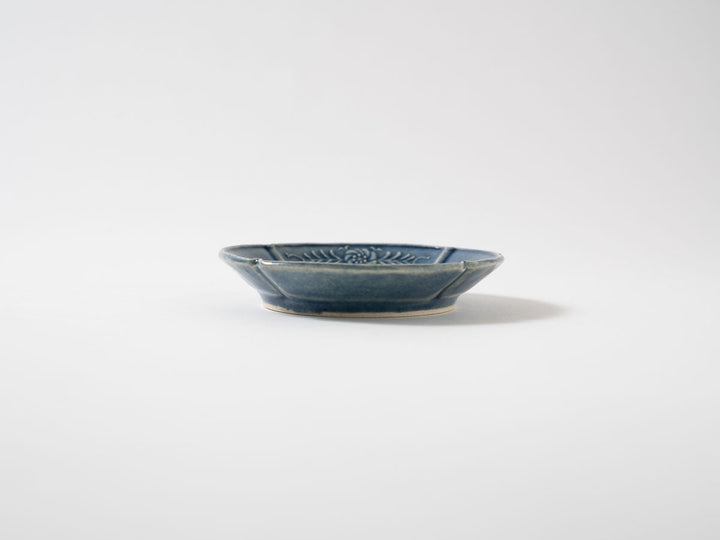 Four-Petal Motif Square Small Plate - Crafted By Hitomi Yamazaki