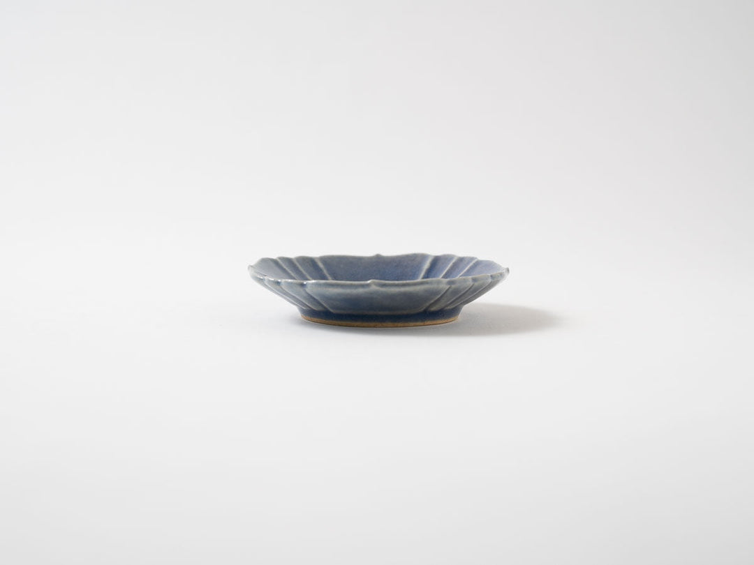 Cat Motif Flower-Rim Small Bowl - Crafted By Hitomi Yamazaki