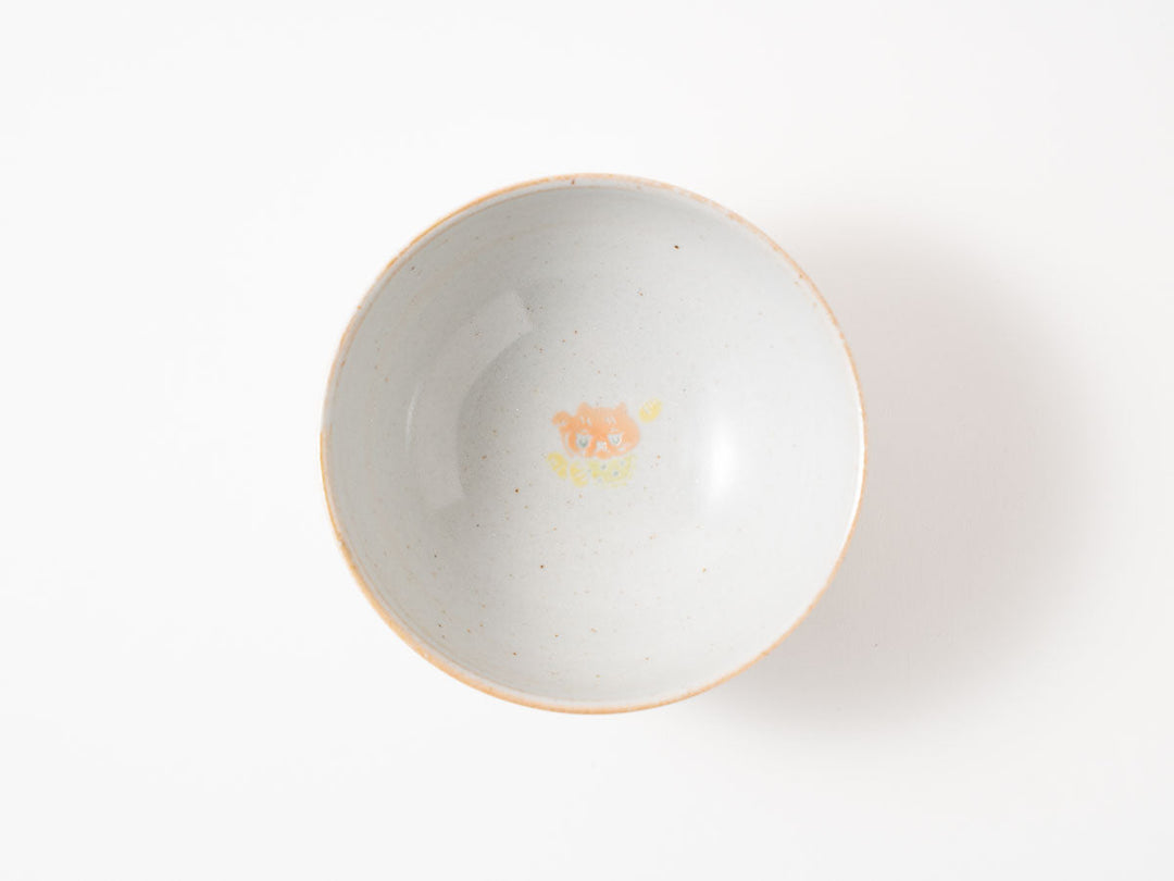 Rice Bowl, a — Hand-Painted Japanese Pottery by Hitomi Yamasaki